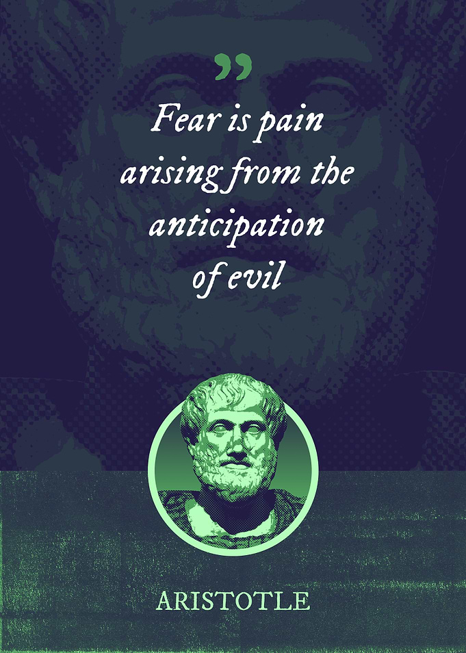 Fear is pain arising from