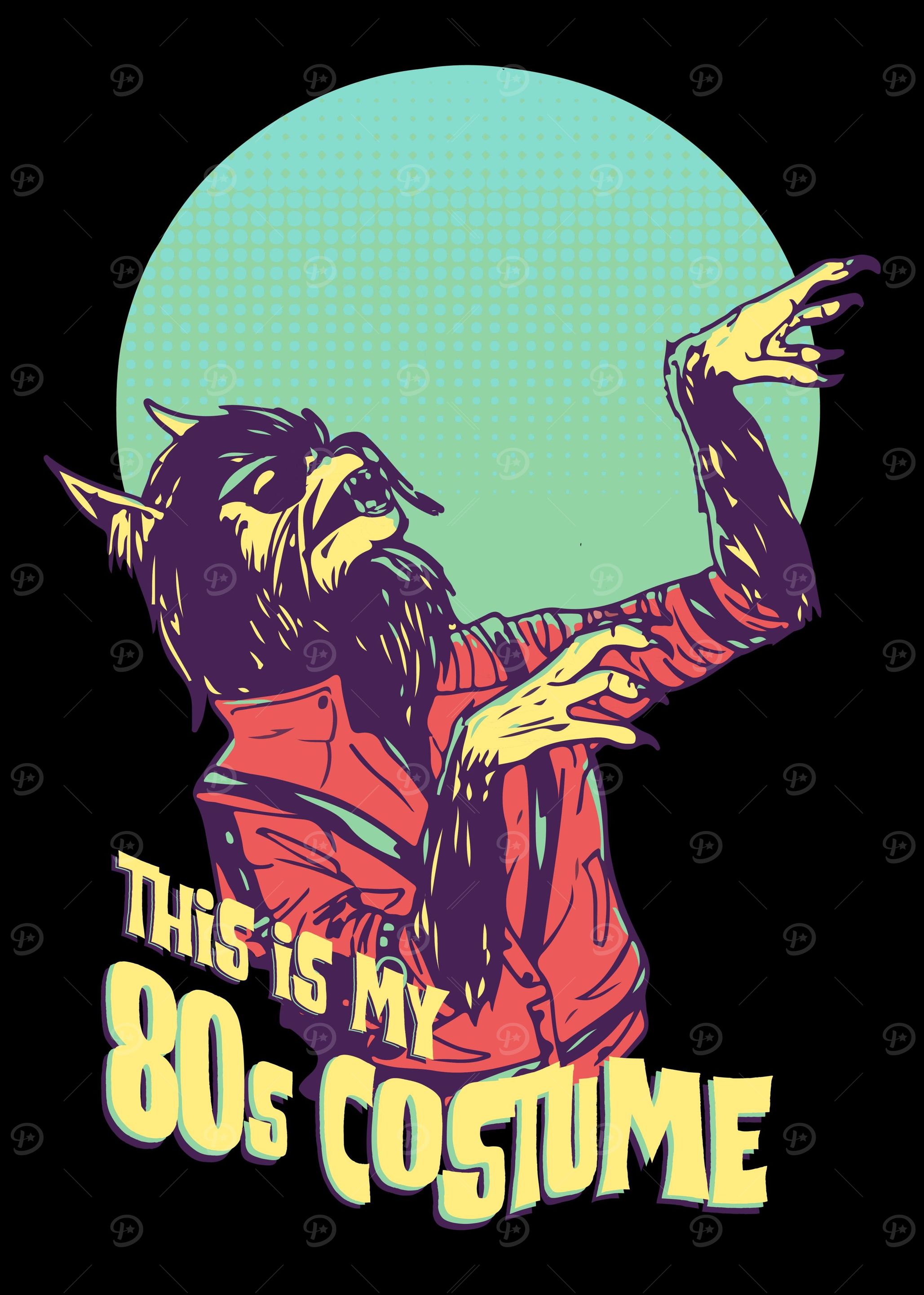 80s Halloween Retro gift