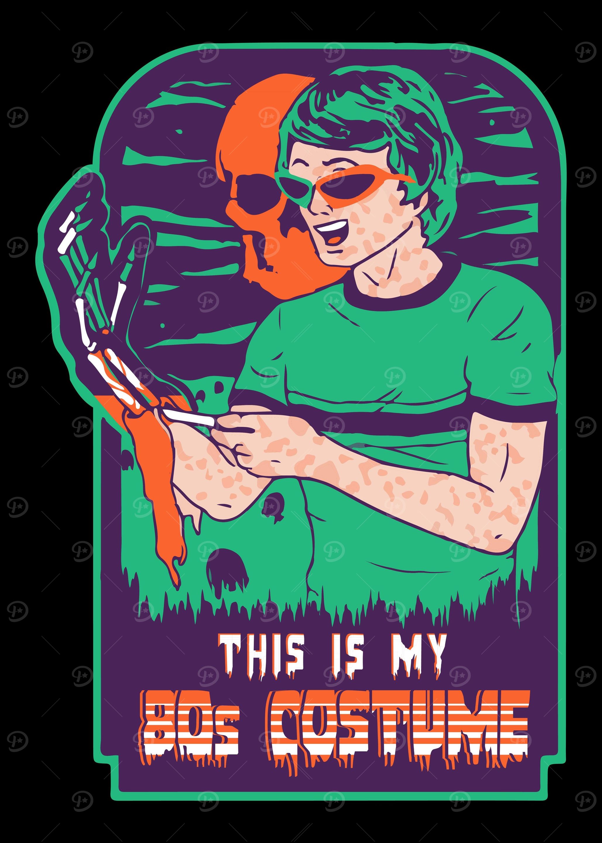 80s Halloween Retro gift