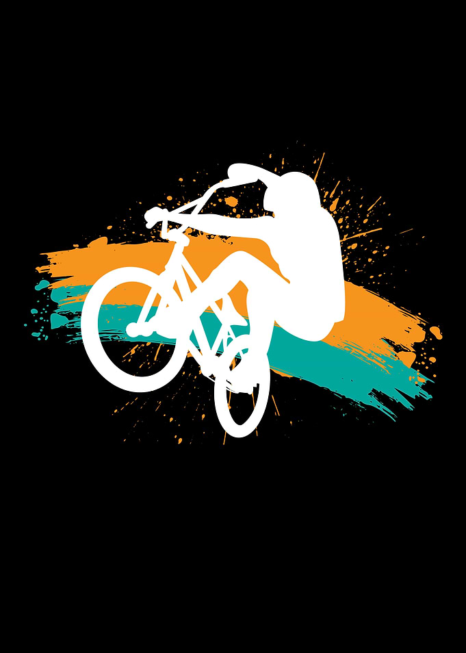 BMX on Leash