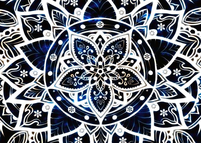 Mandala Yoga Flower