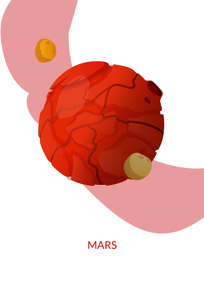 Cartoon Mars