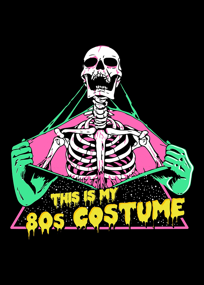 80s Halloween Retro gift