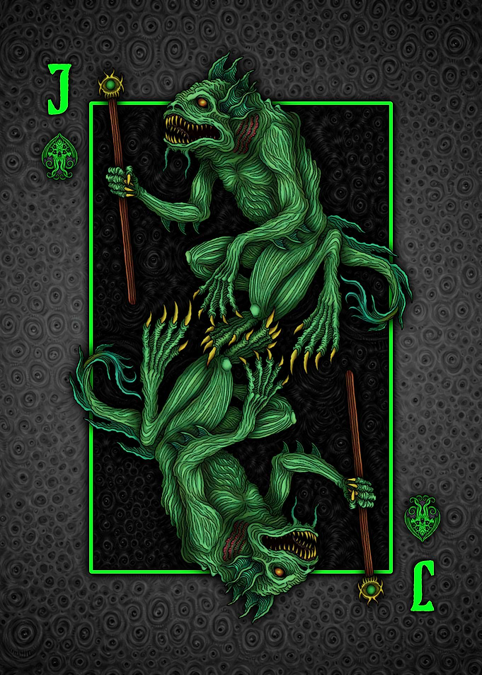 Deep Ones Jack of Spades