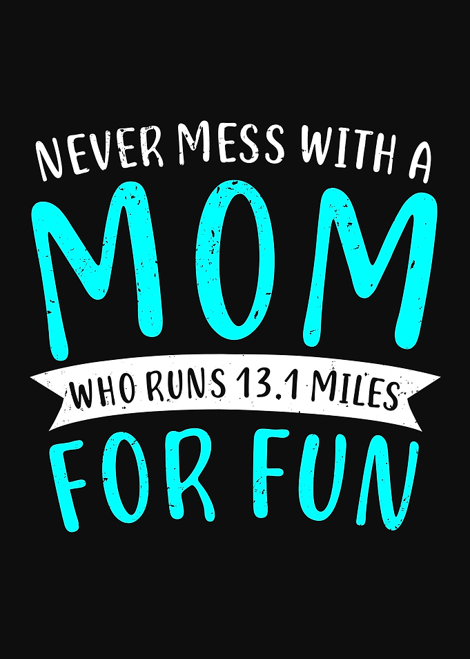 Half Marathon Mom Design
