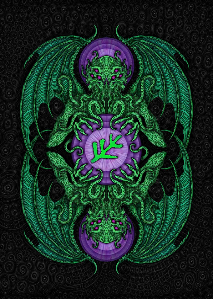 Cthulhu Card Back