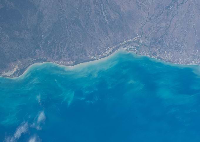 Coastal Satellite View