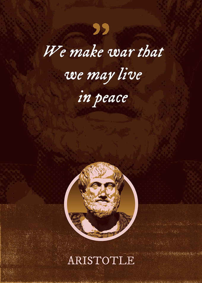 We make war that we may