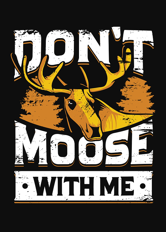 Funny Moose Design