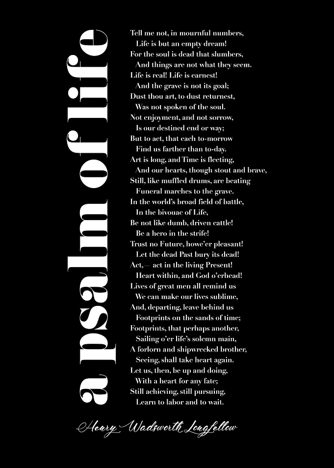 A Psalm of Life