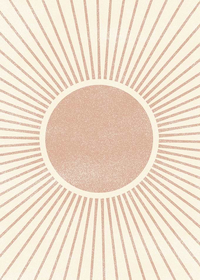 Abstract sunburst