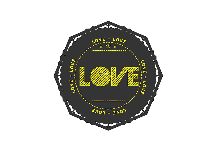 love icon illustration