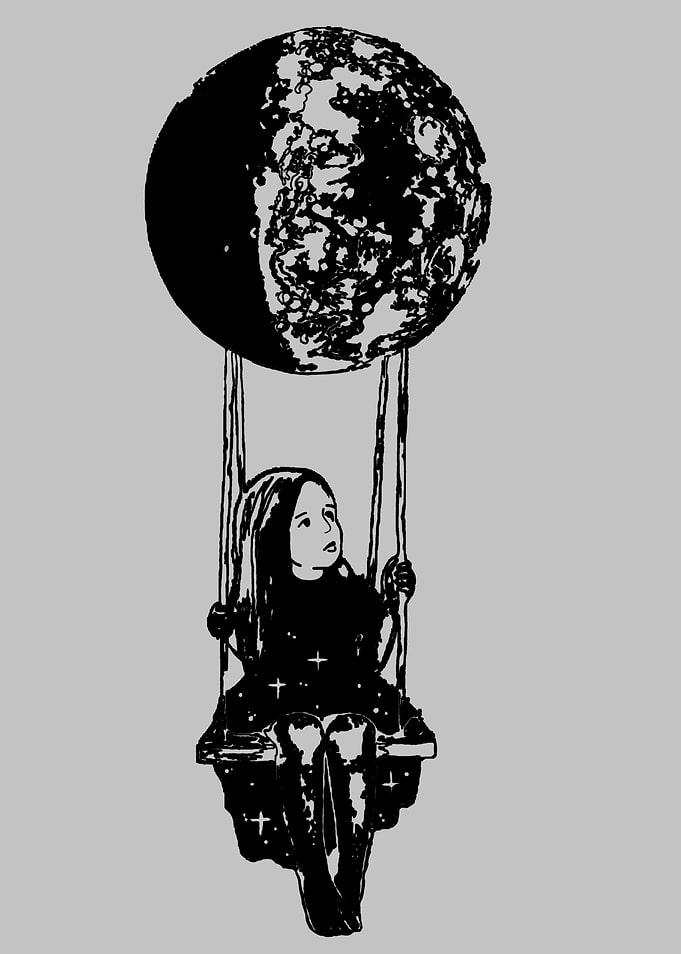 Swing on the moon