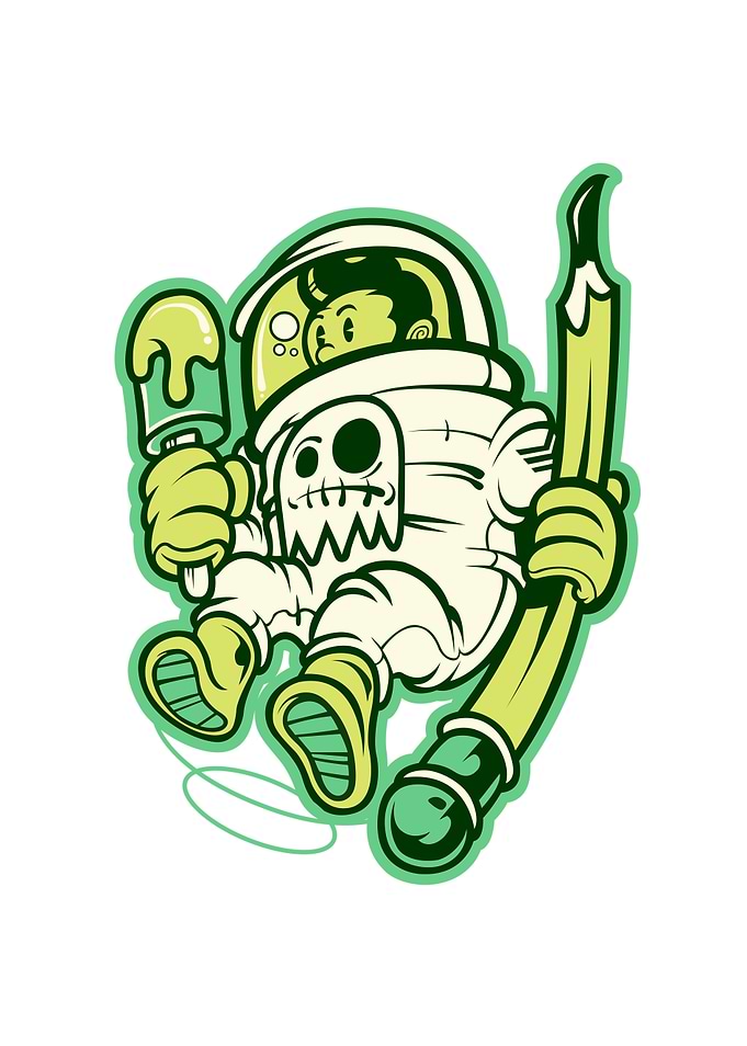 Astronaut Pop Art