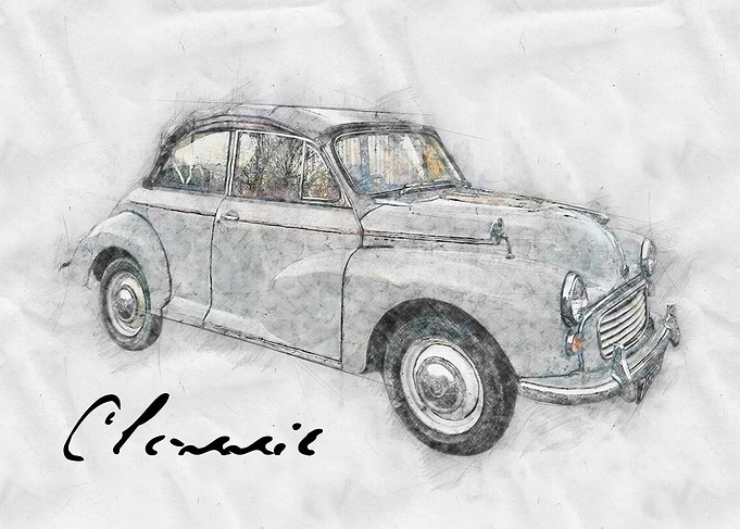 vintage car