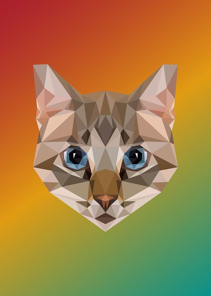 Cat Lowpoly