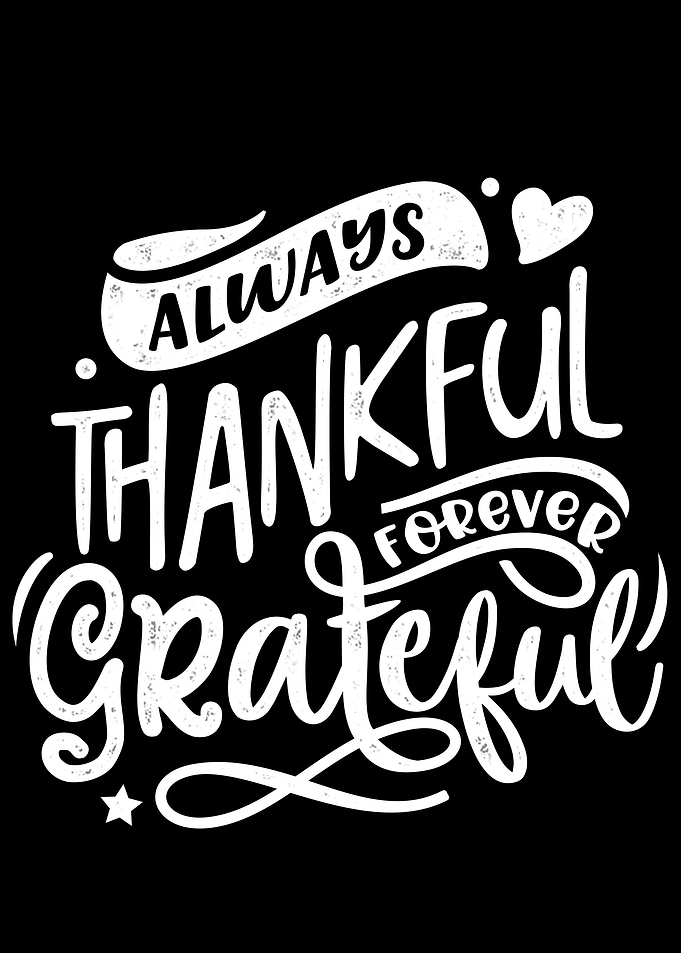 Always thankful
