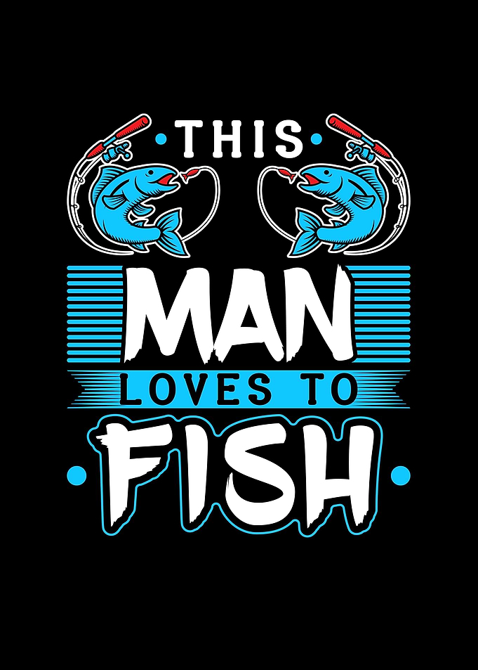 This Man Loves To Fish
