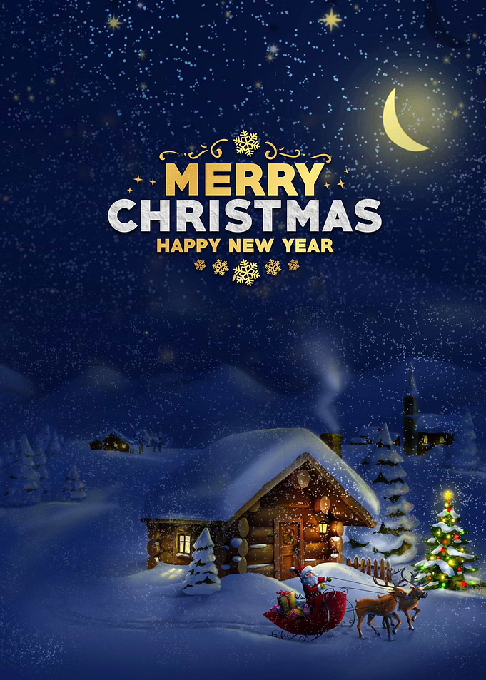 Merry Christmas in Winter
