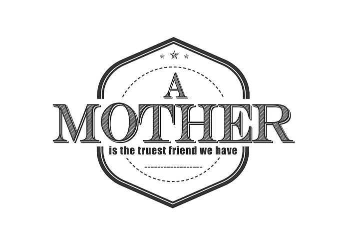 A mother is the truest