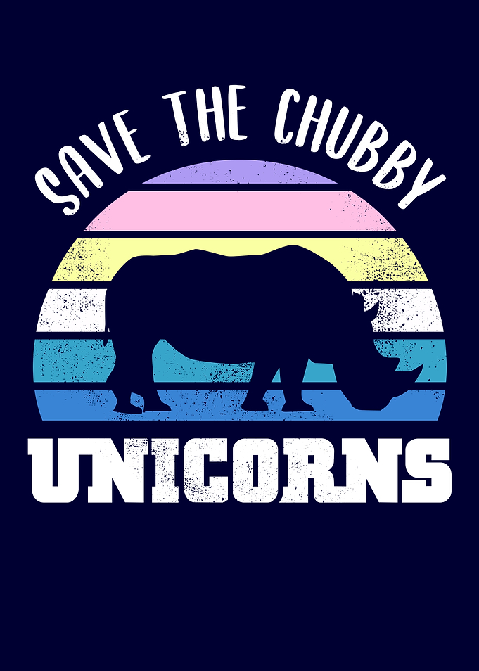 Save Rhino Chubby Unicorns