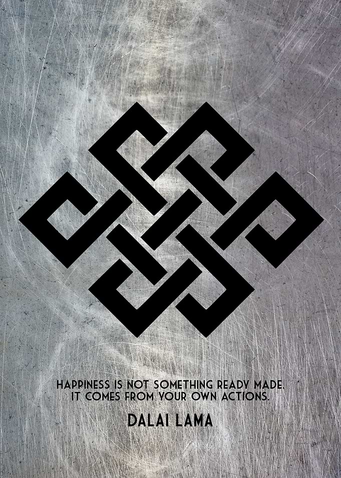 DALAI LAMA HAPPINESS METAL
