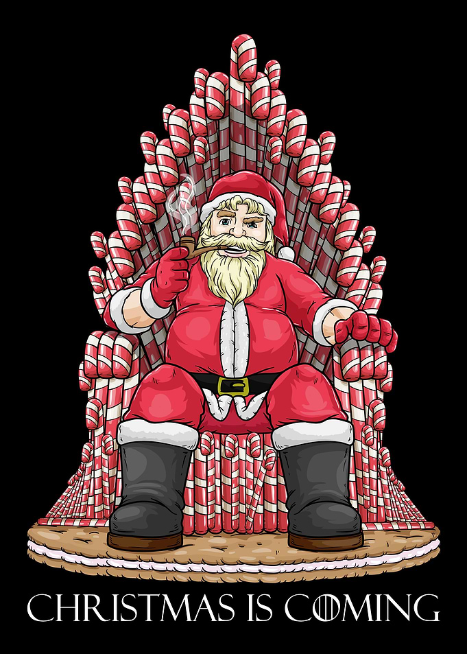 Christmas Is Coming Santa