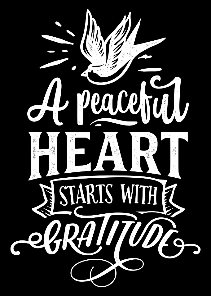 A peaceful heart