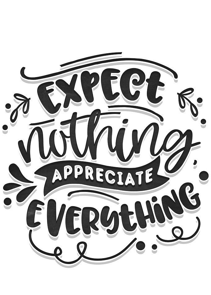 Expect nothing