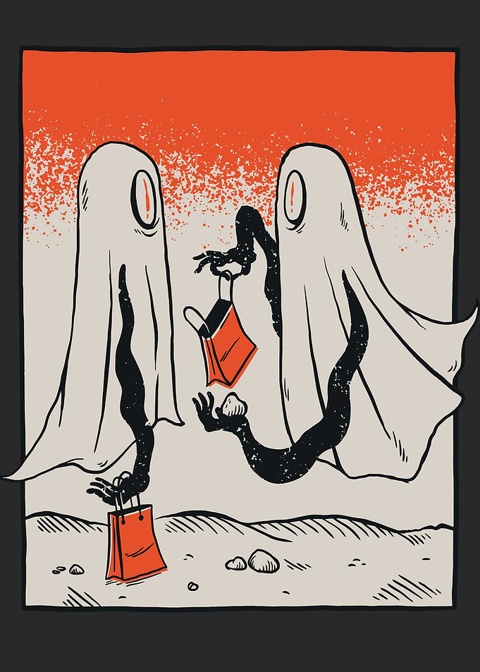 Trick Or Treat Ghosts