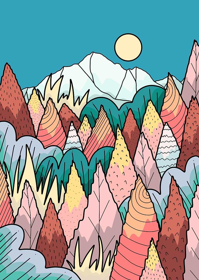 A new autumn landscape