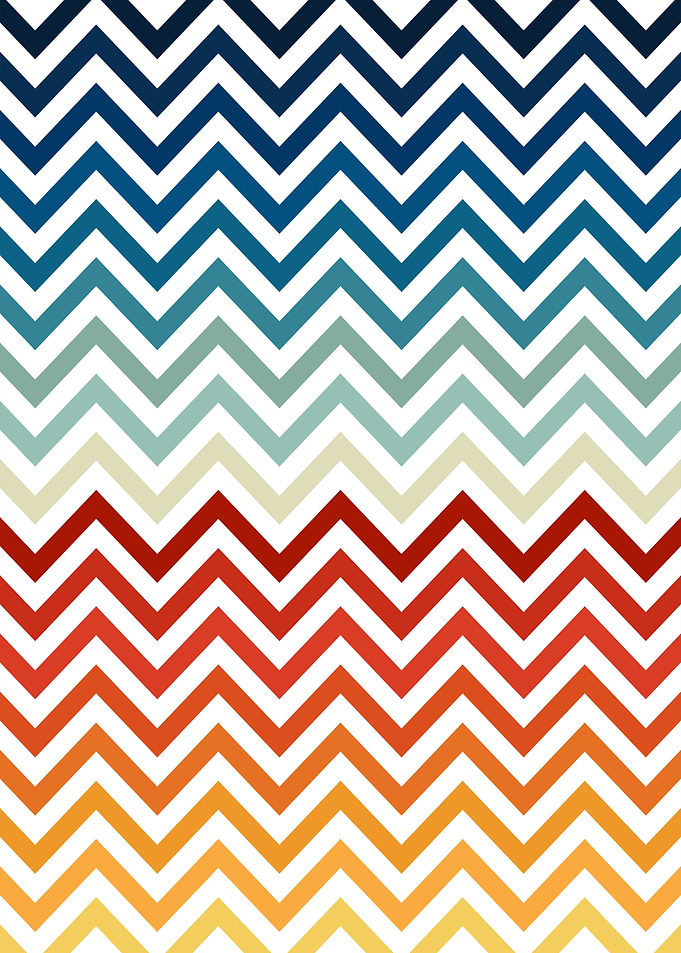 Colorful Chevron I