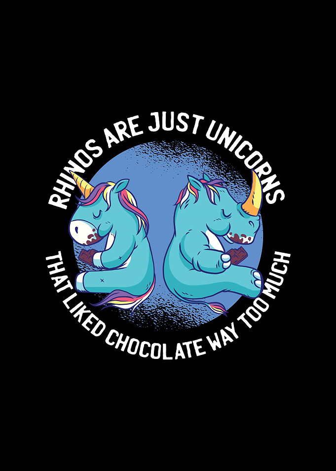 Funny Rhino Chocolate Gift