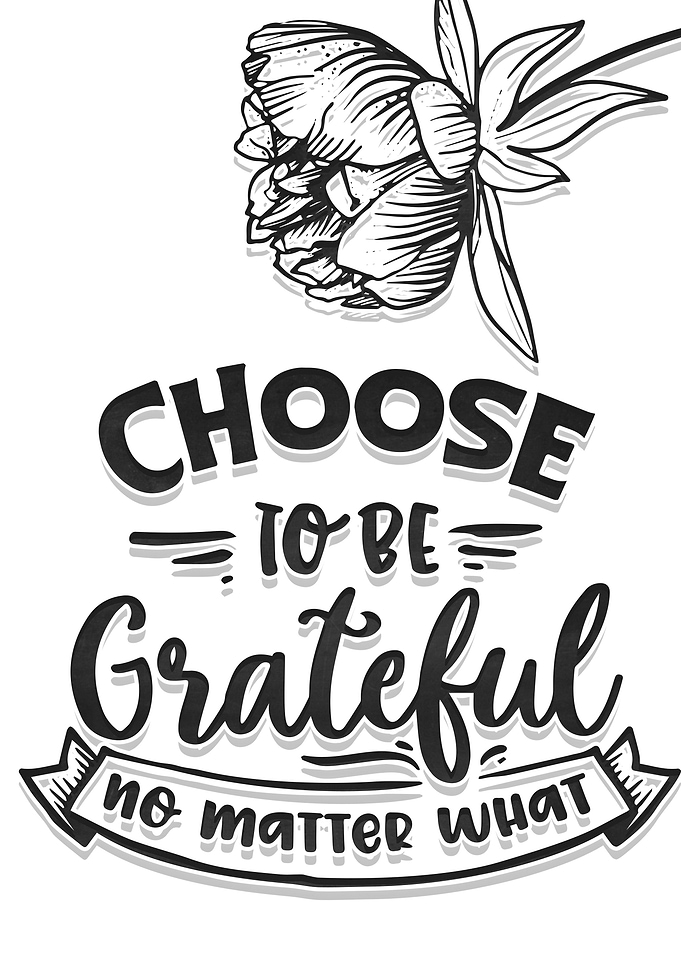 Choose to be grateful