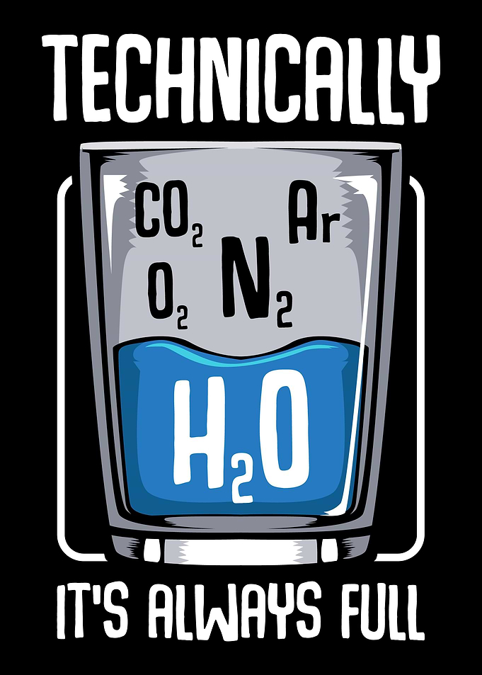 Technically The Glass Is A