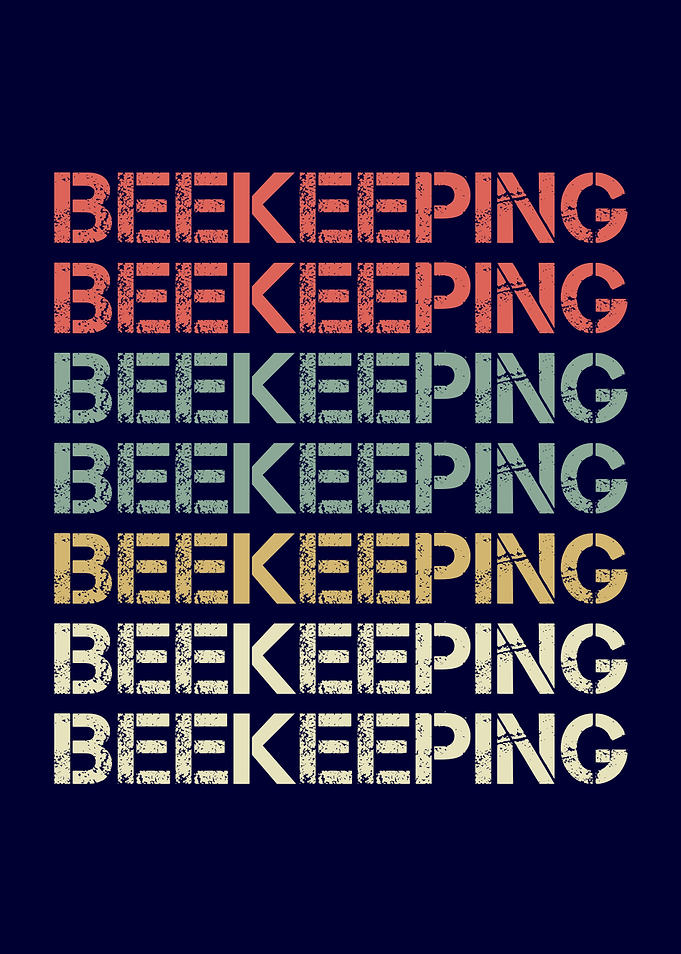Retro Beekeeping Bees Gift