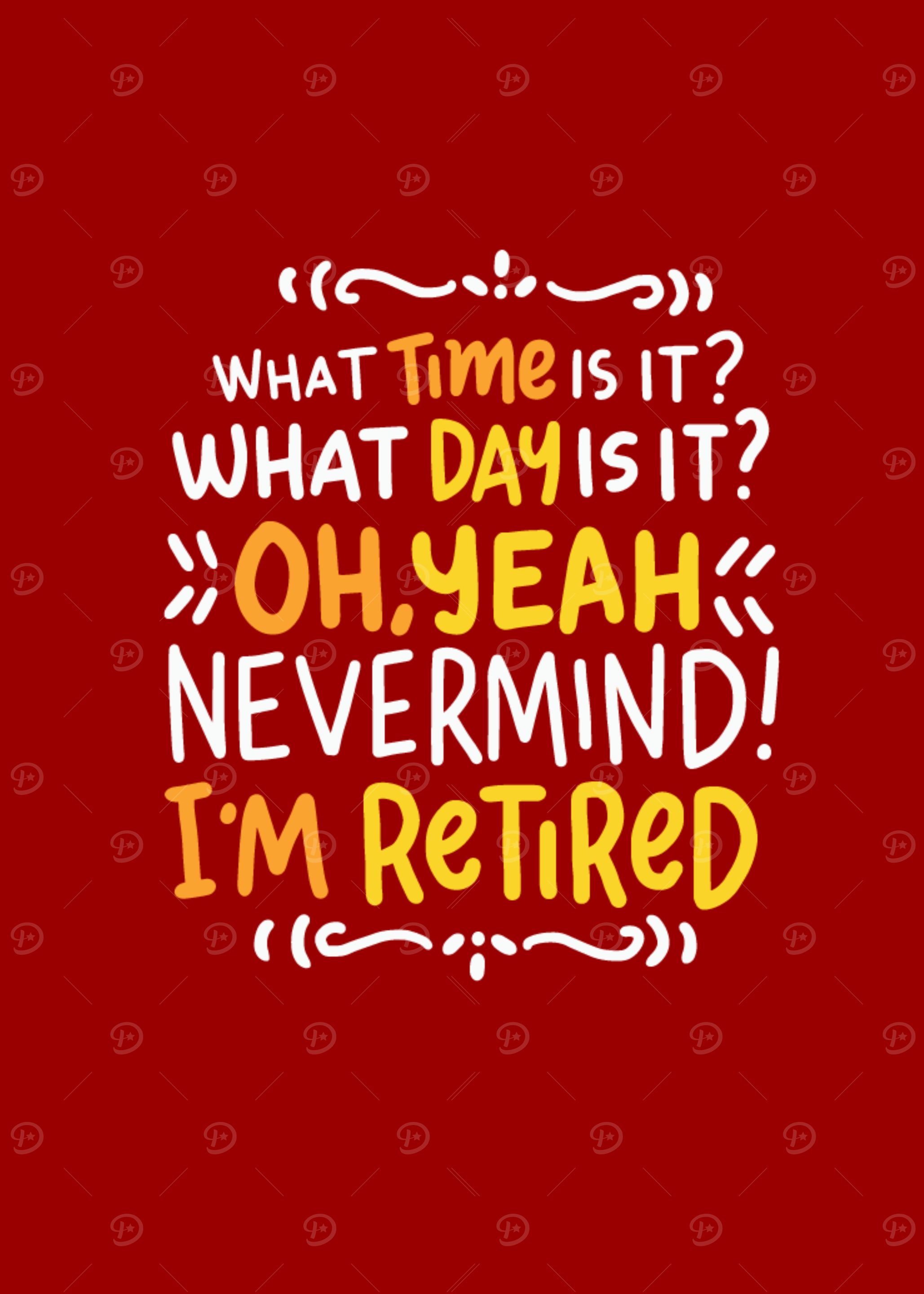 Pension What Time Is It
