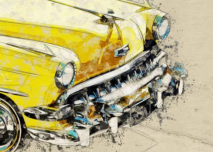 vintage car