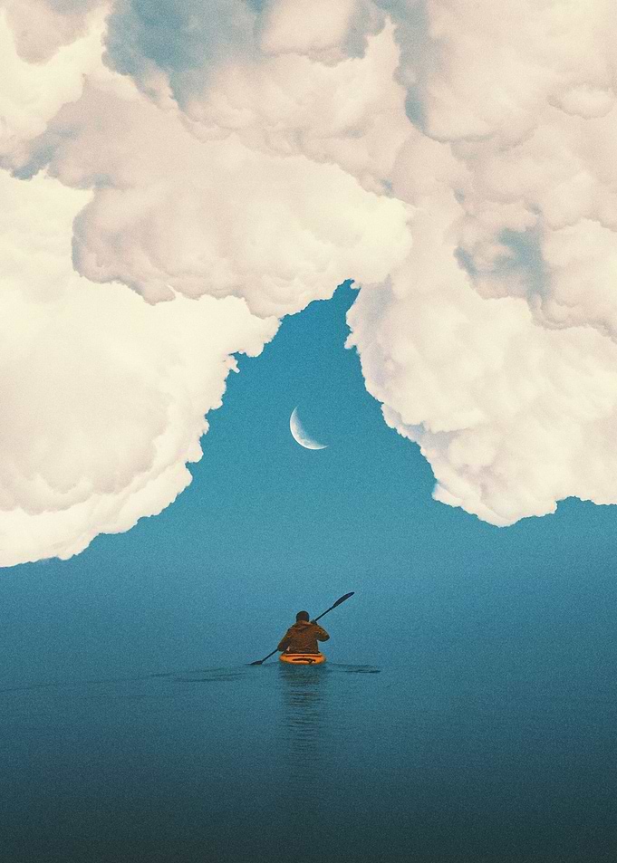 Moon rowing