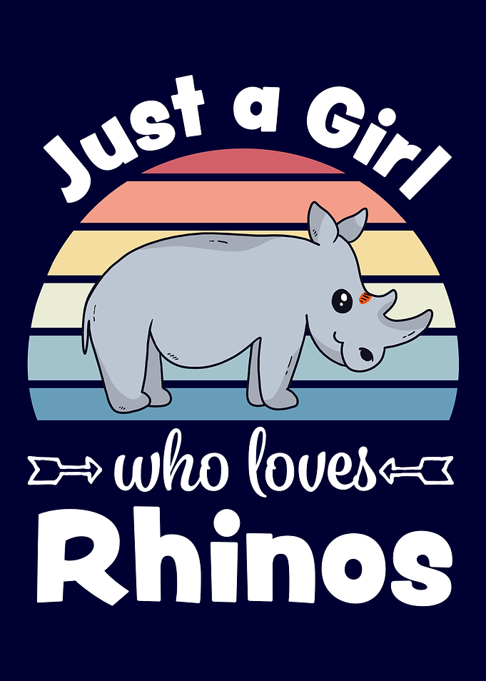 A Girl who loves Rhinos