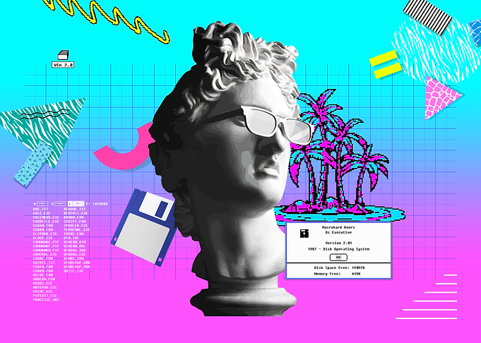 Retrowave 80s Windows 2