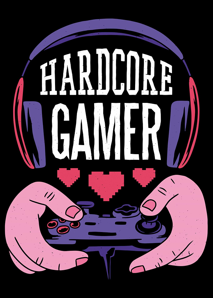 old school gamer 80s 90s