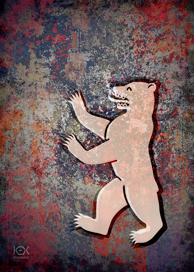 Berlin Bear Heraldic 1of3