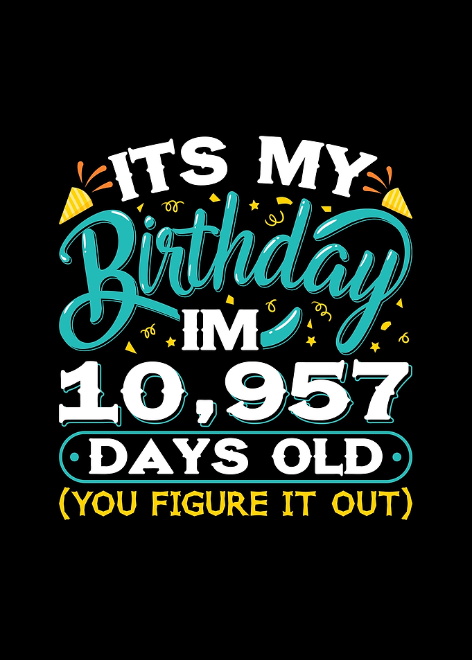 30th Birthday Idea Funny