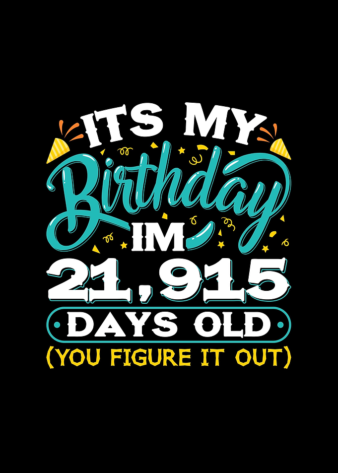 60th Birthday Idea Funny