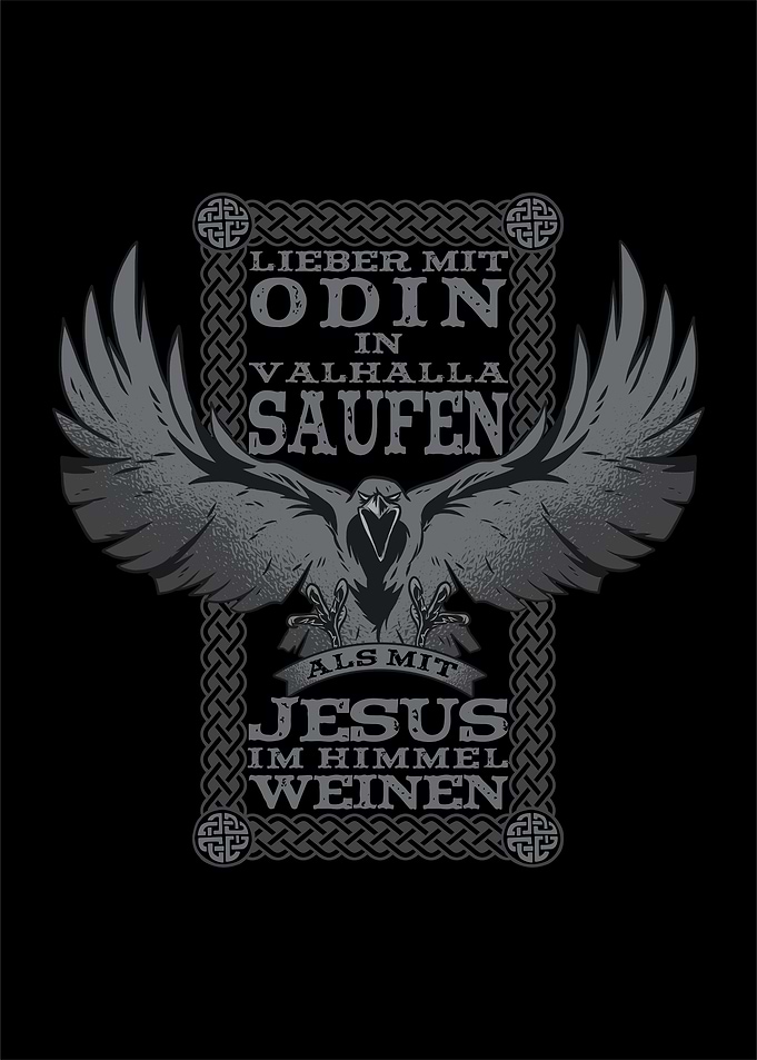 Odin Raven Jesus Quote