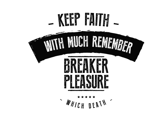 keep faith with much