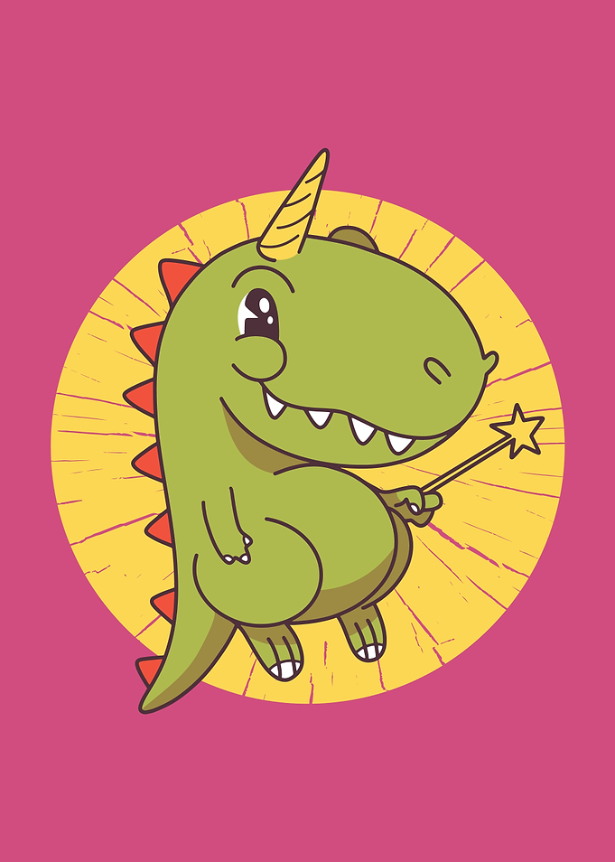 Be a Unicornasaurus Rex