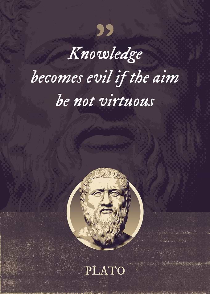 Knowledge becomes evil if