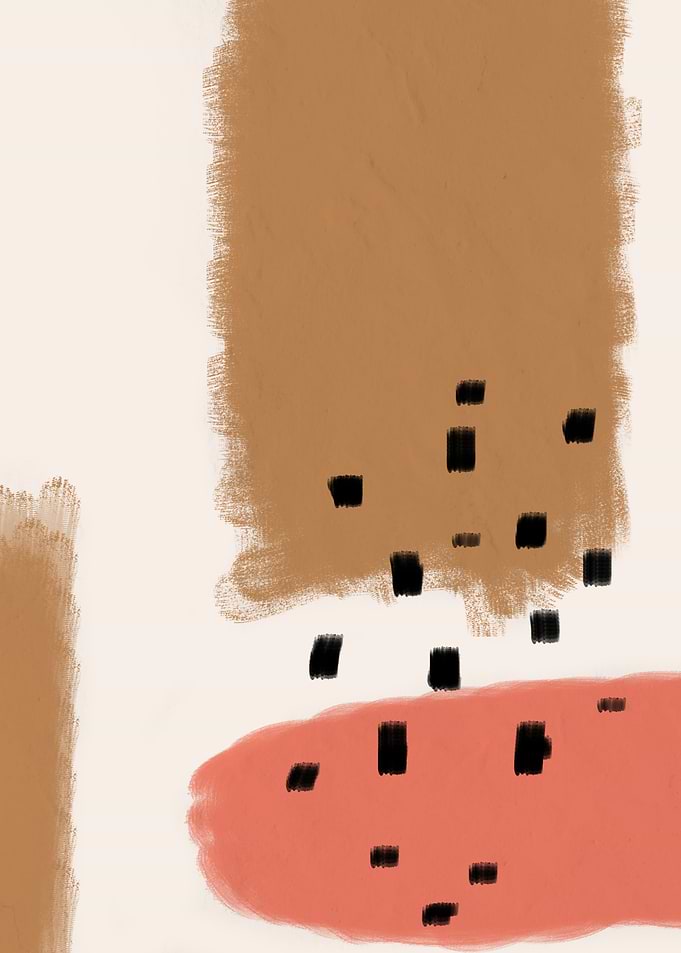 Boho Abstact Art